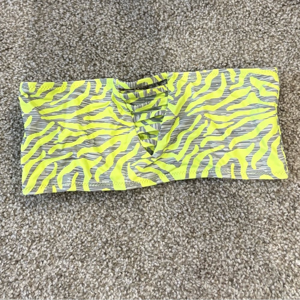 Blackbough Neon Bikini Top